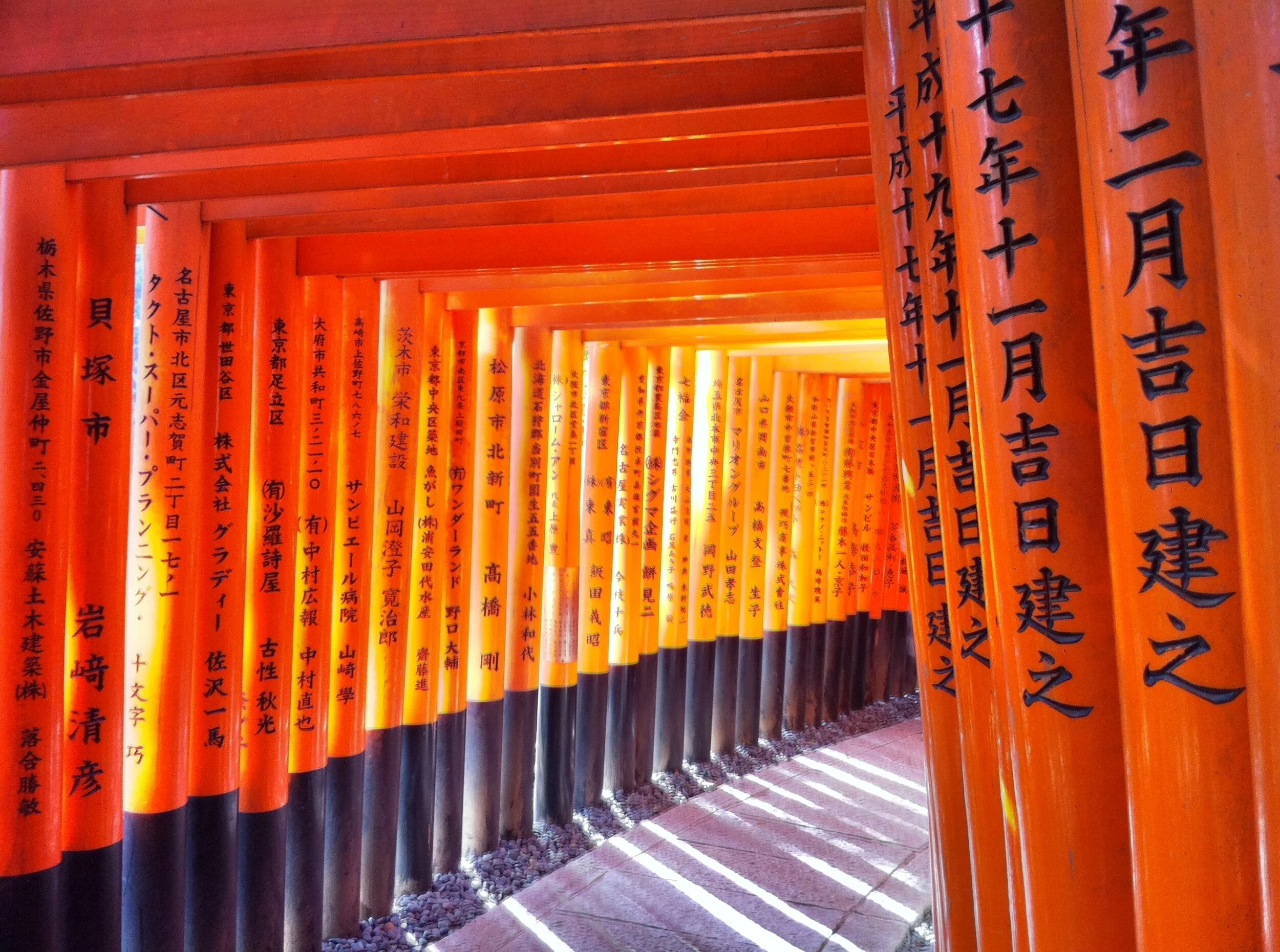 Torii-Tore, Fushimi Inari